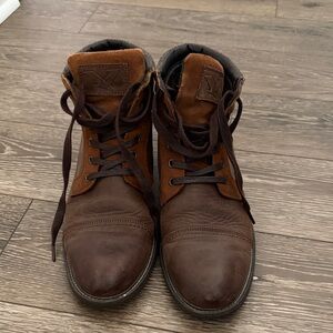 Men's Brown Leather Boots